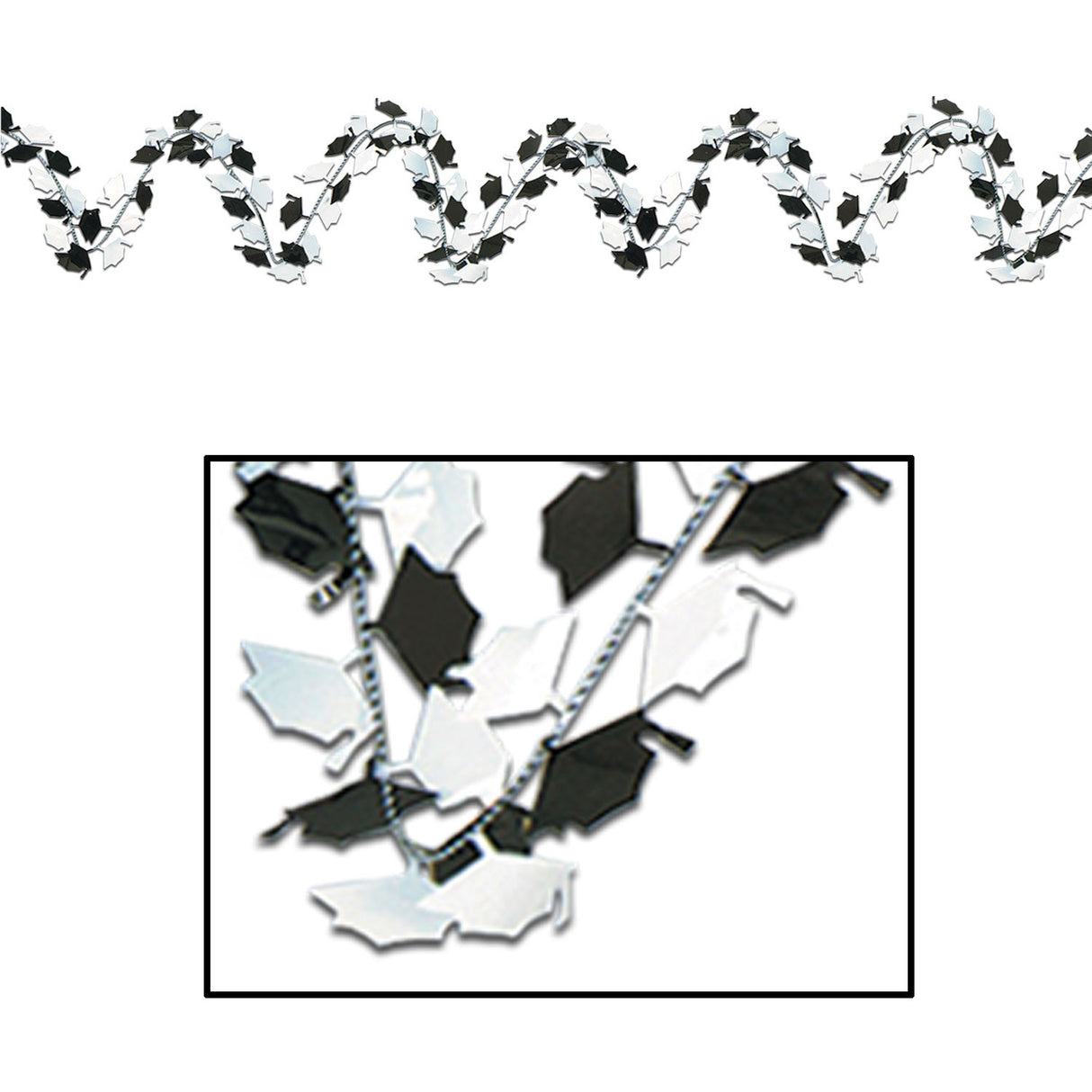 Gleam 'N Flex Graduate Cap Garland