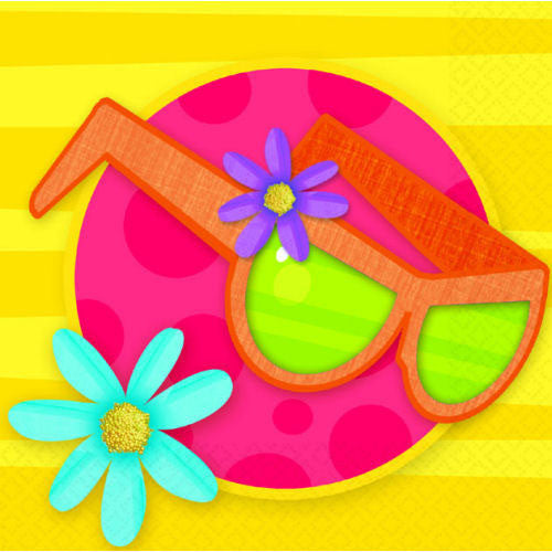 Fun In The Sun Beverage Napkins (16ct)