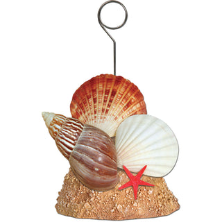 Seashell Balloon/Photo Holder