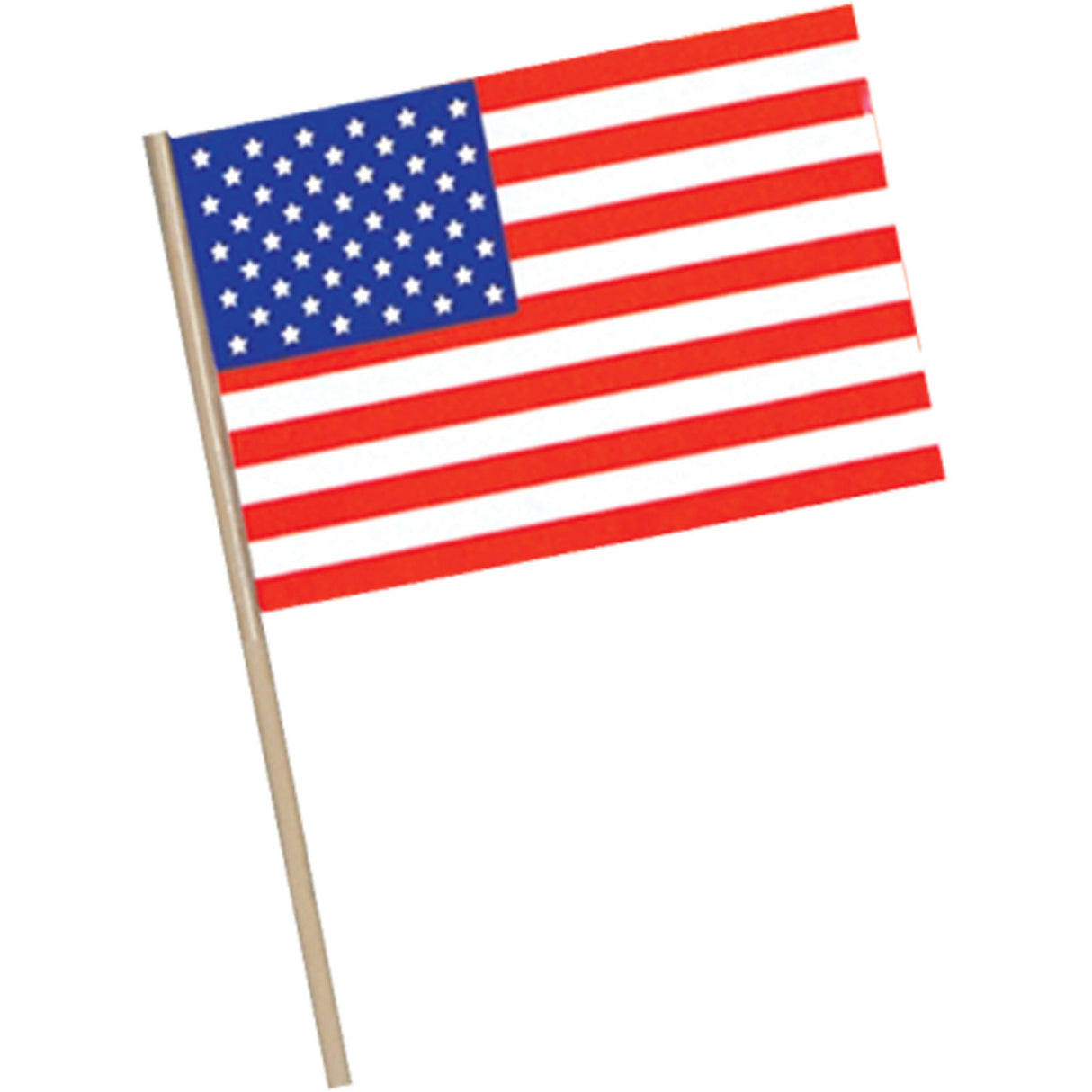11" x 17" Plastic American Flag