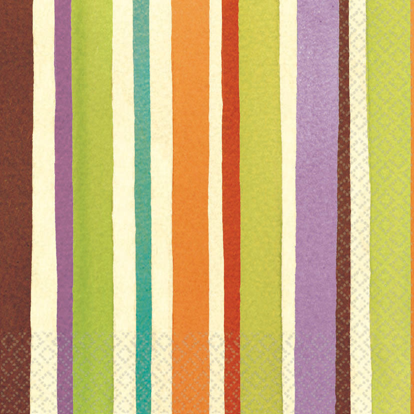 Crafty Stripe Eco Luncheon Napkins (16ct)