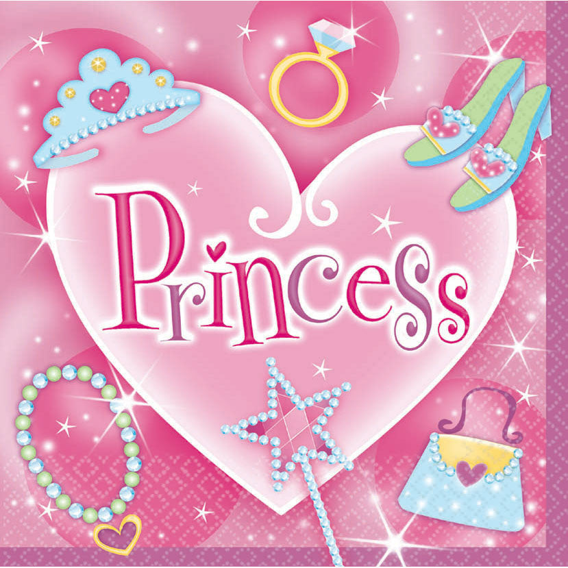 Princess Luncheon Napkins (16ct)
