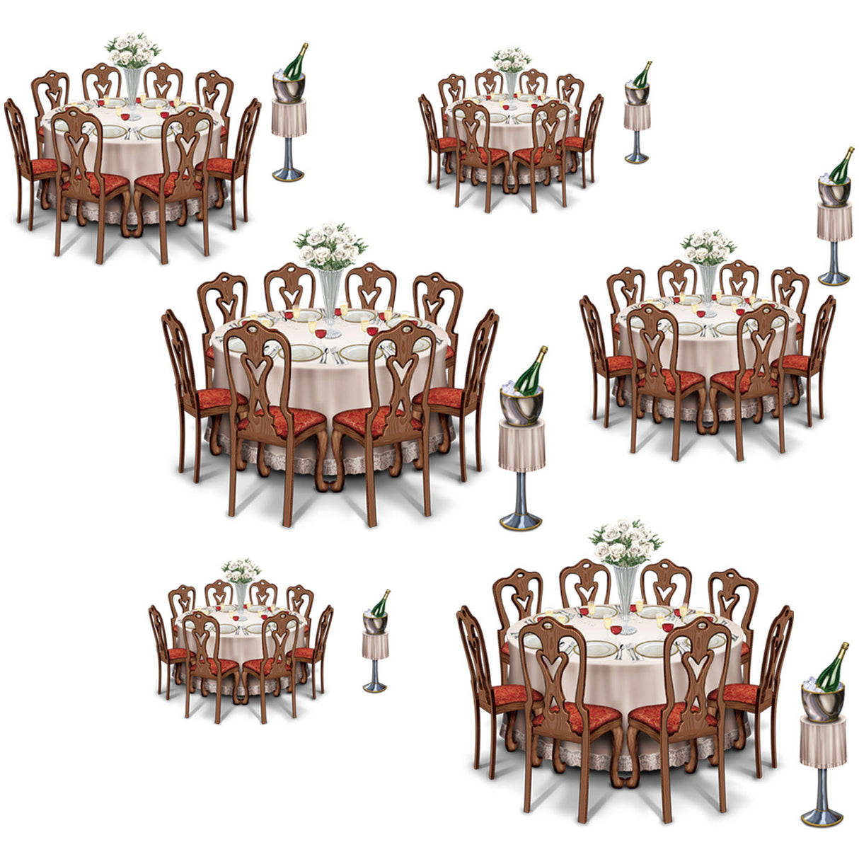 Black Tie Dining Props