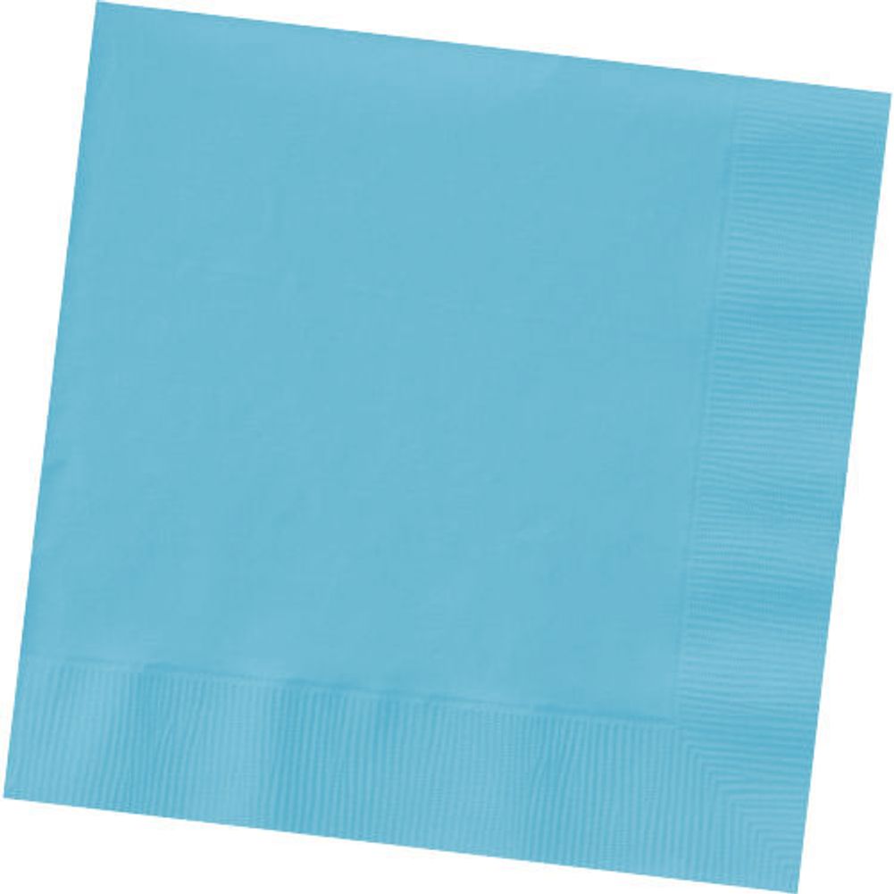 Caribbean Blue 2-Ply Dinner Napkins (20ct)