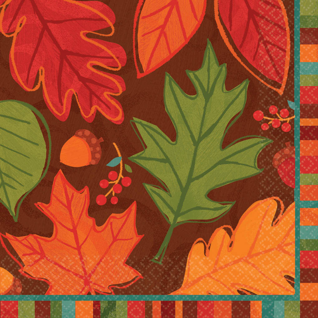 Falling Foliage Dinner Napkins (16ct)