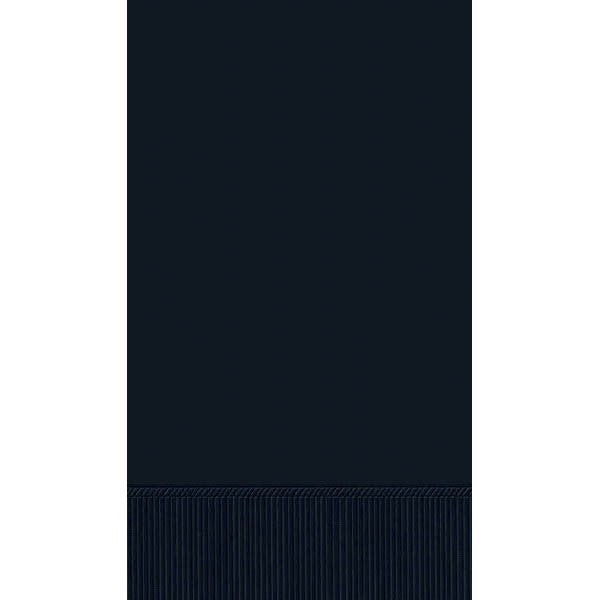 Jet Black Guest Towel Napkins (16ct)