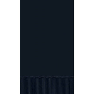 Jet Black Guest Towel Napkins (16ct)