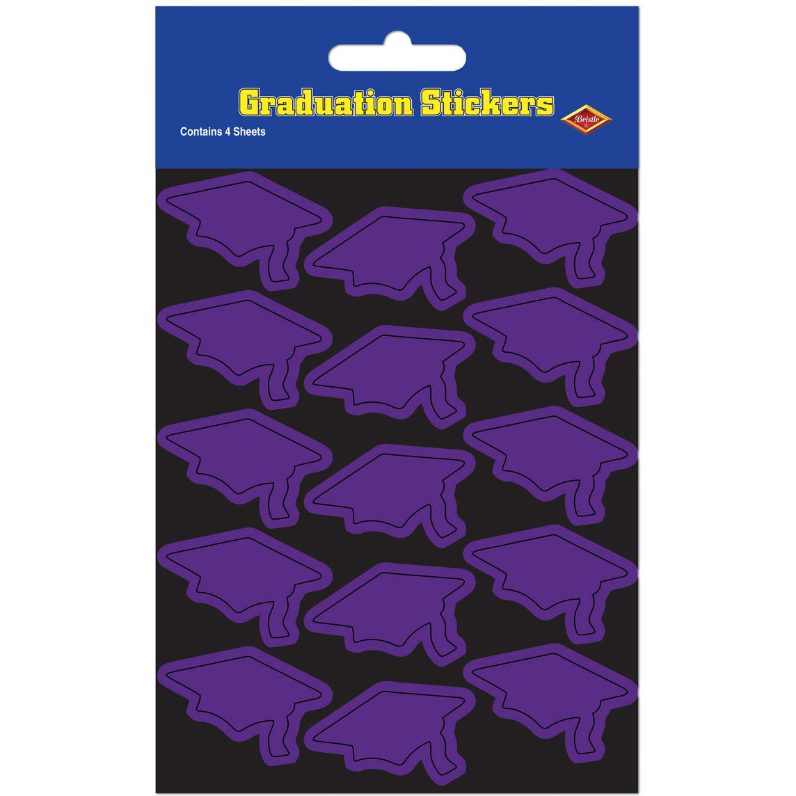 Grad Cap Stickers