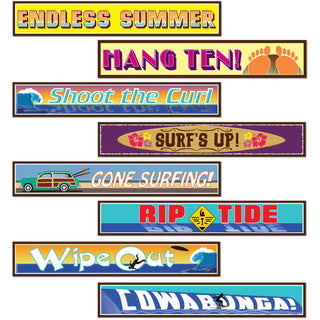 Surfer Sign Cutouts