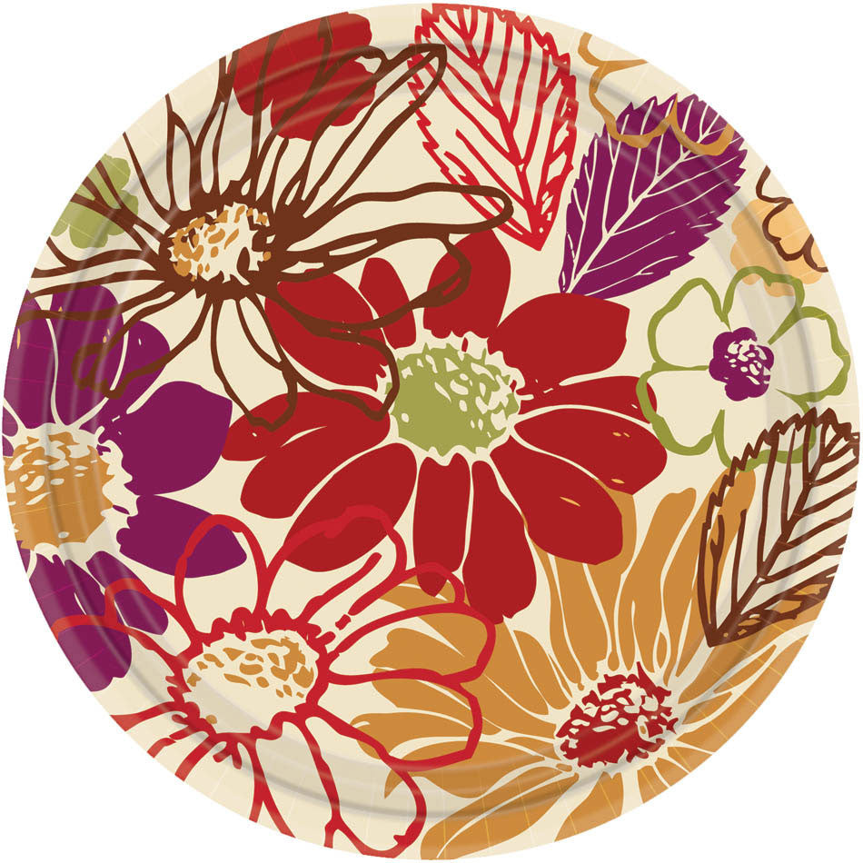 Nature's Imprint Dessert Plates (8ct)