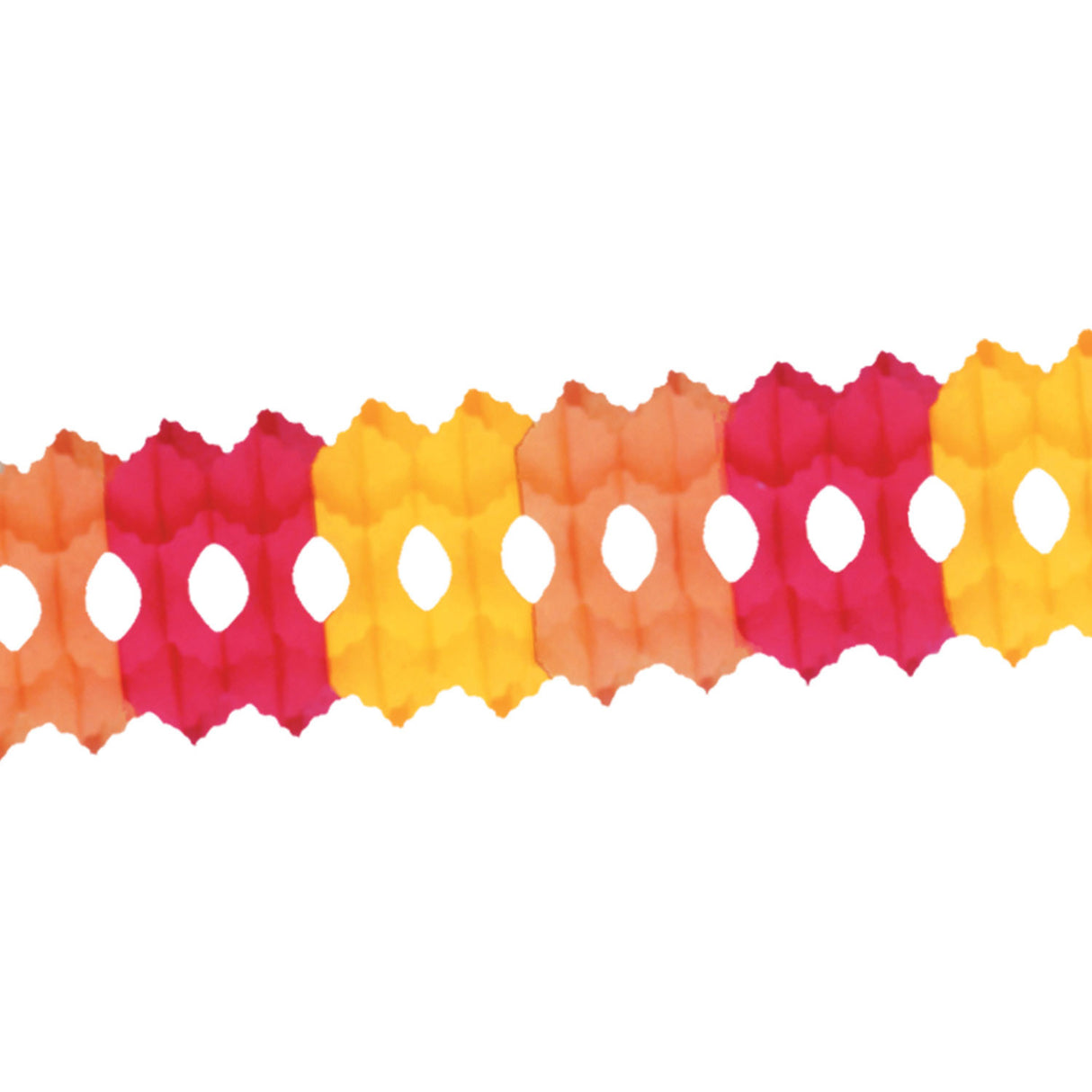 Gold Orange Red Arcade Garland