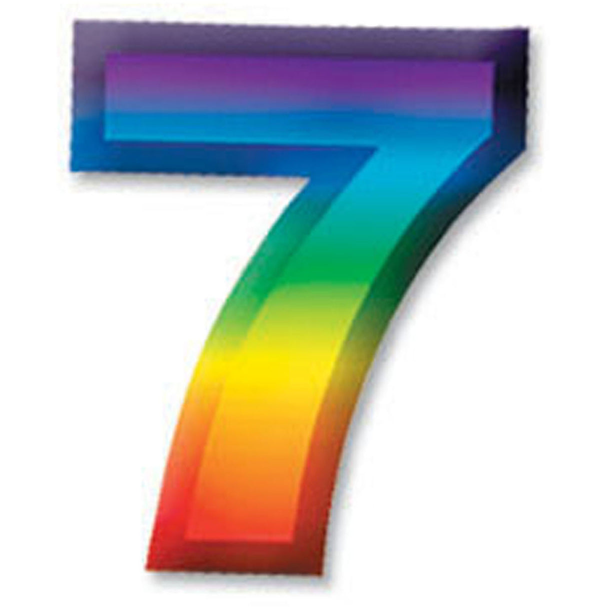 Number 7 Cutout
