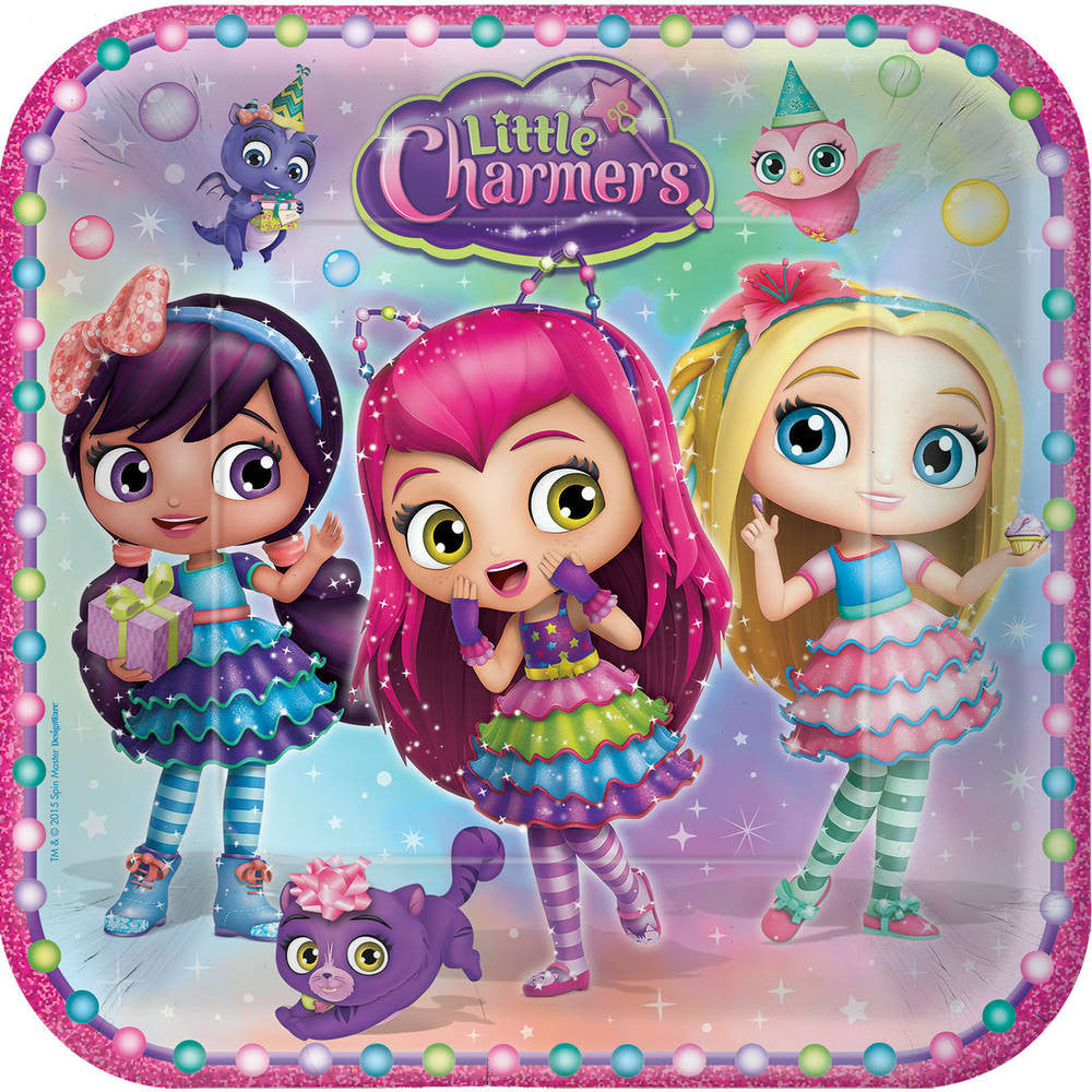 Little Charmers Dinner Plates (8 ct)
