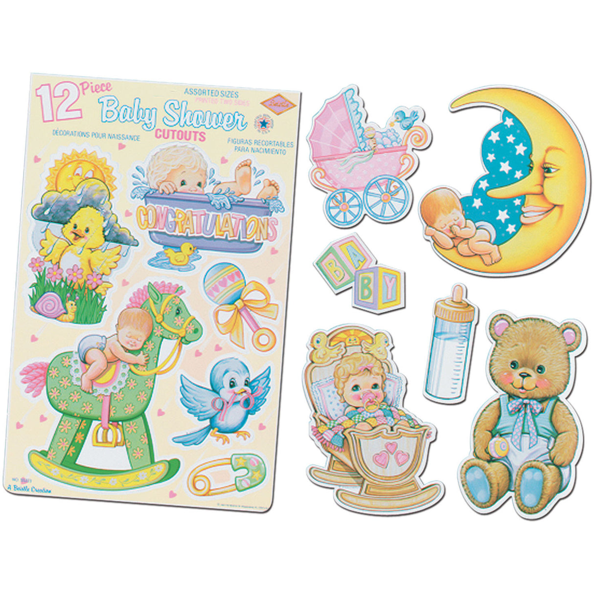 Baby Shower Cutouts