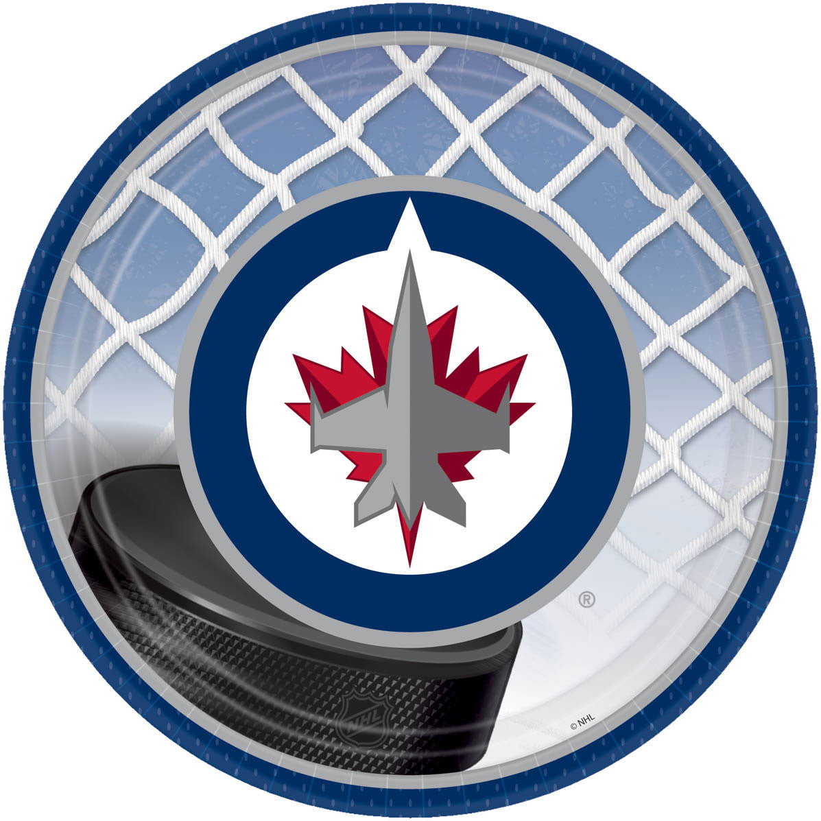 Winnipeg Jets Dinner Plates (8ct)