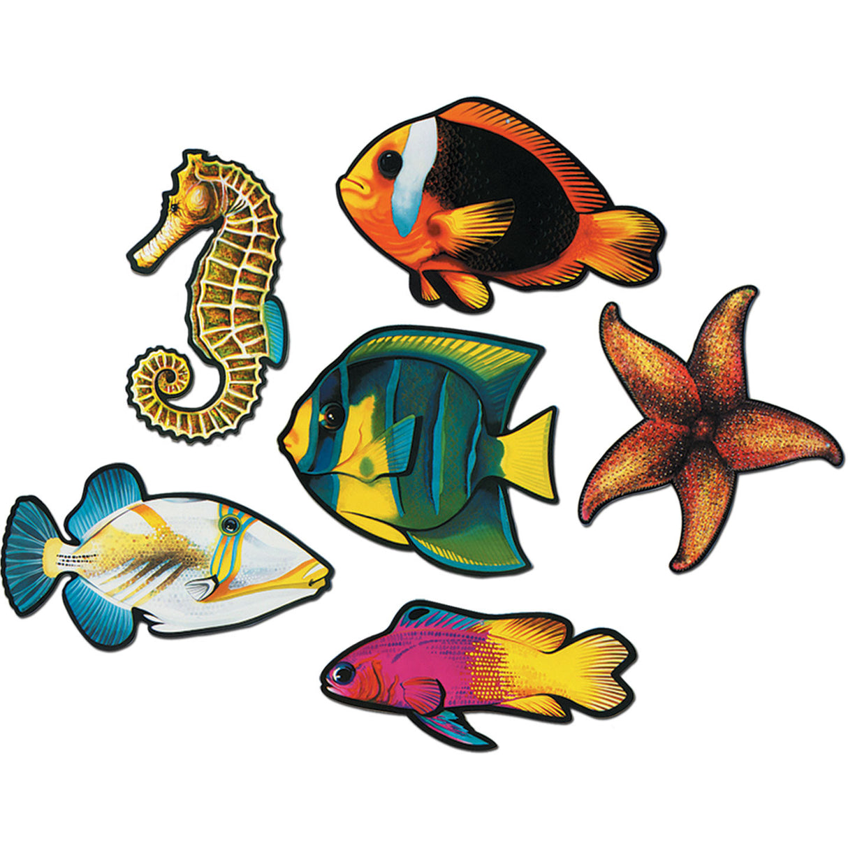 Fish Cutouts, 15" (6ct)