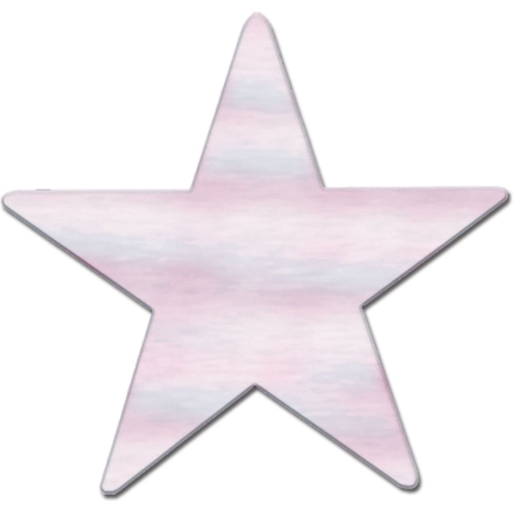 12" Opalescent Foil Star Cutout