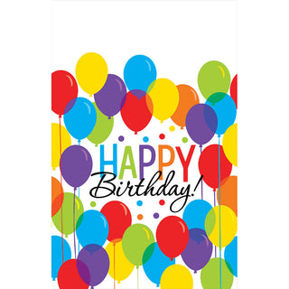 Balloon Bash Plastic Table Cover (3ct)