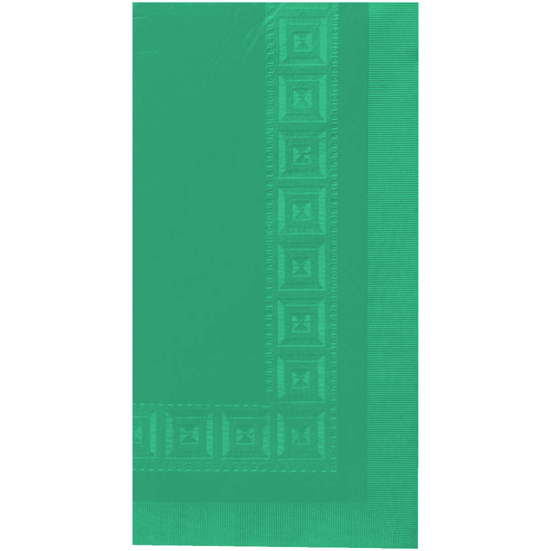 Festive Green 3 Ply Paper Rectangle Tablecover