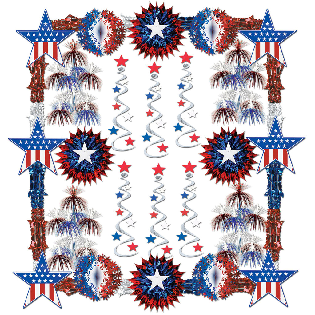 Patriotic Reflections Decorating Kit (28pc)