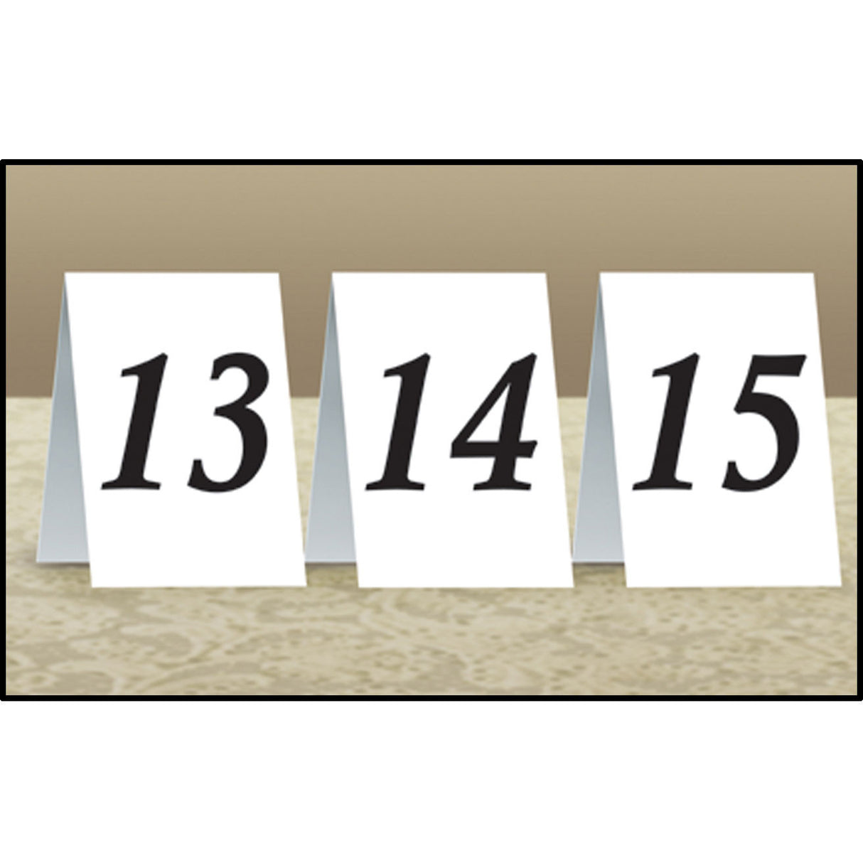 Numbered Table Cards