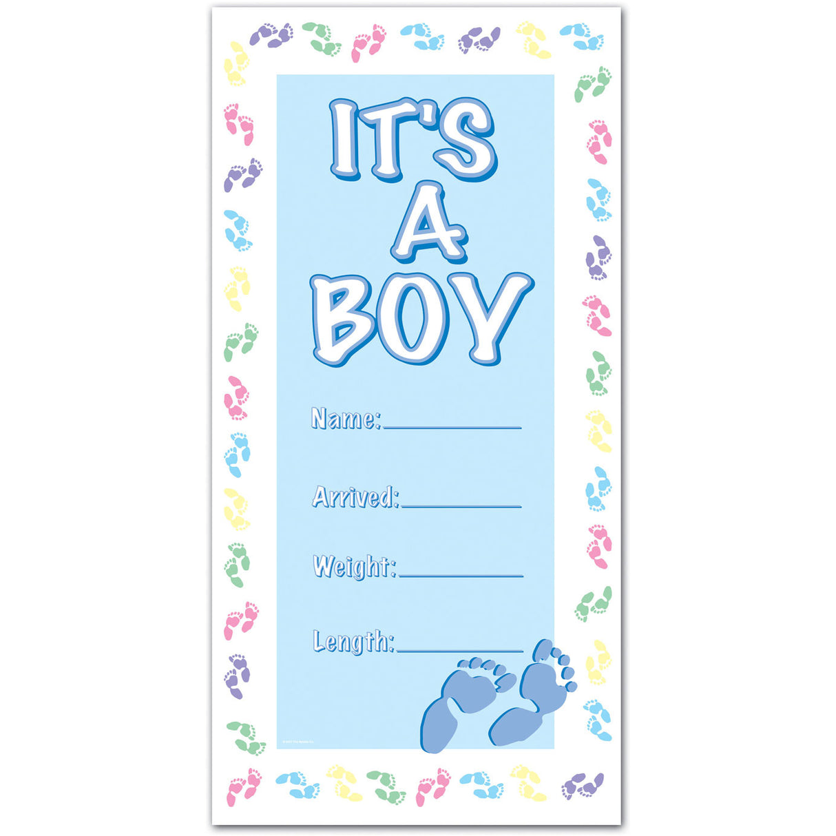 It's a Boy Door Cover
