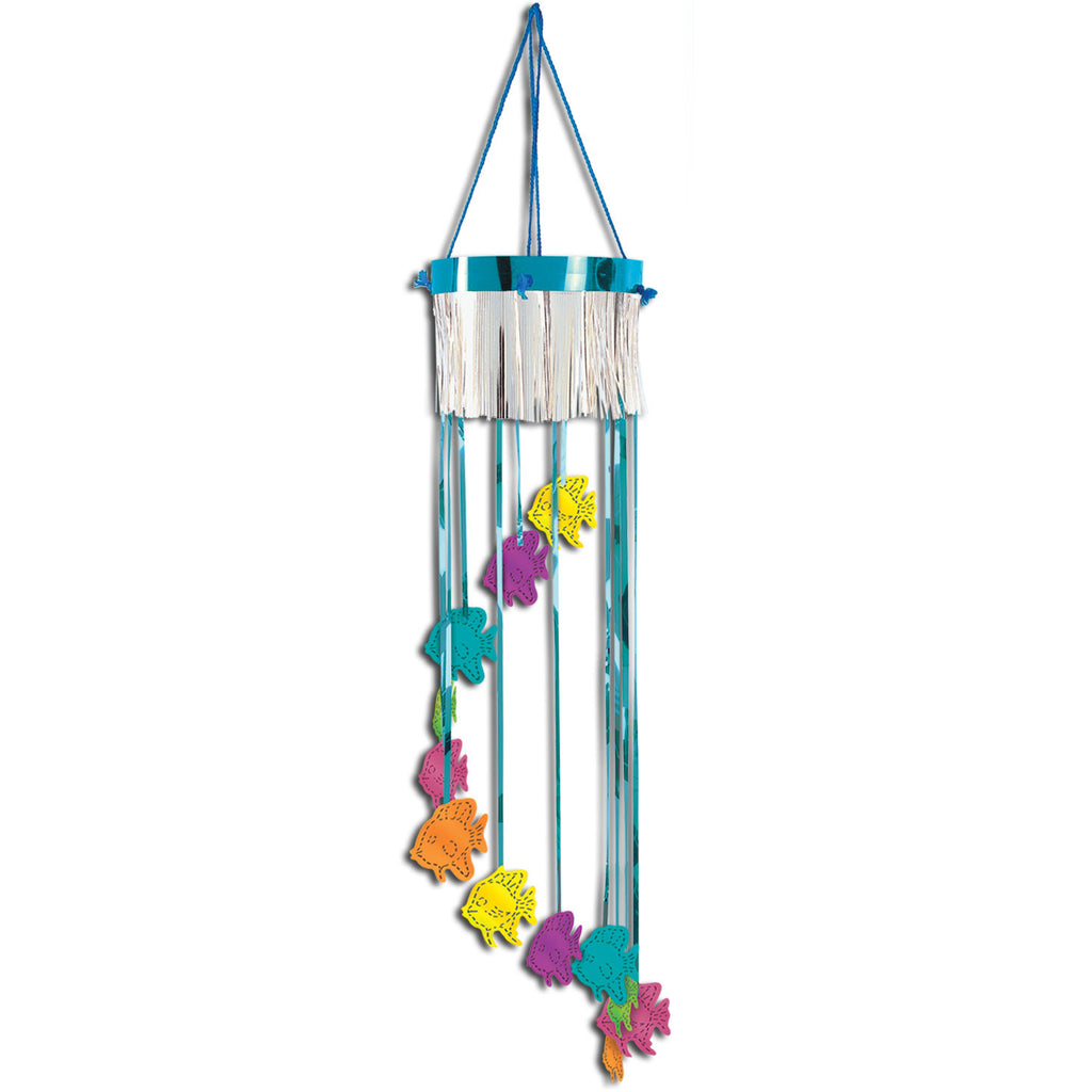 Tropical Fish Shimmering Spiral