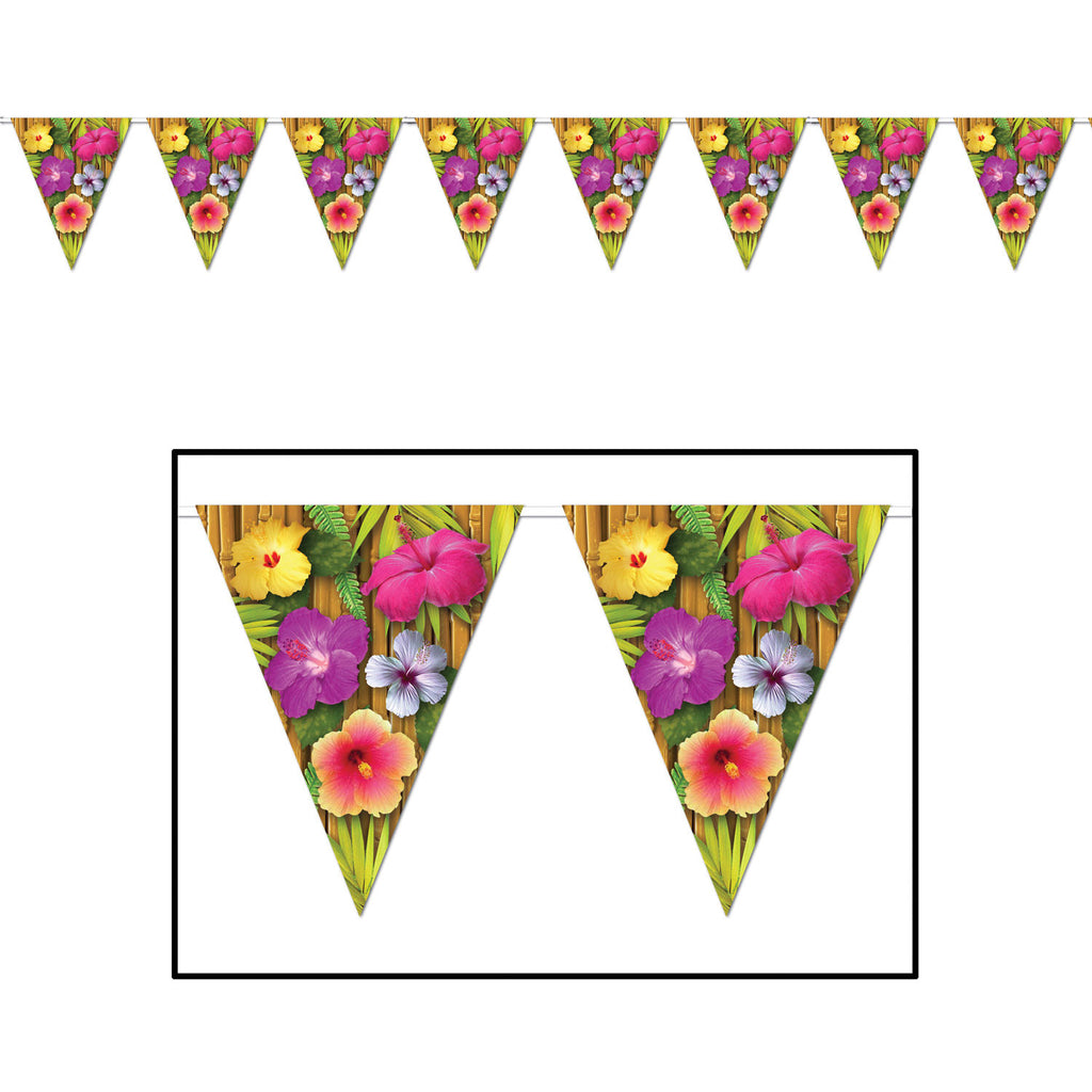 Luau Pennant Banner