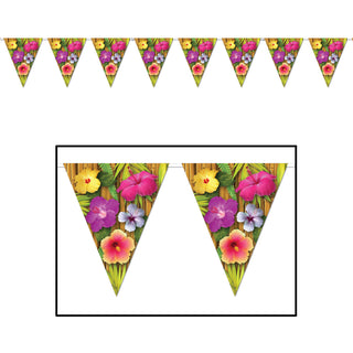 Luau Pennant Banner