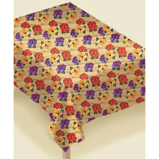 Club Luau Flannel-Backed Vinyl Tablecover
