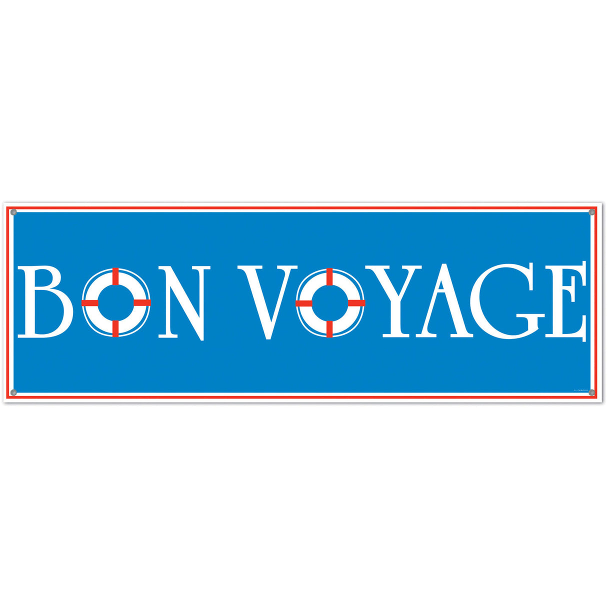 Bon Voyage Sign Banner
