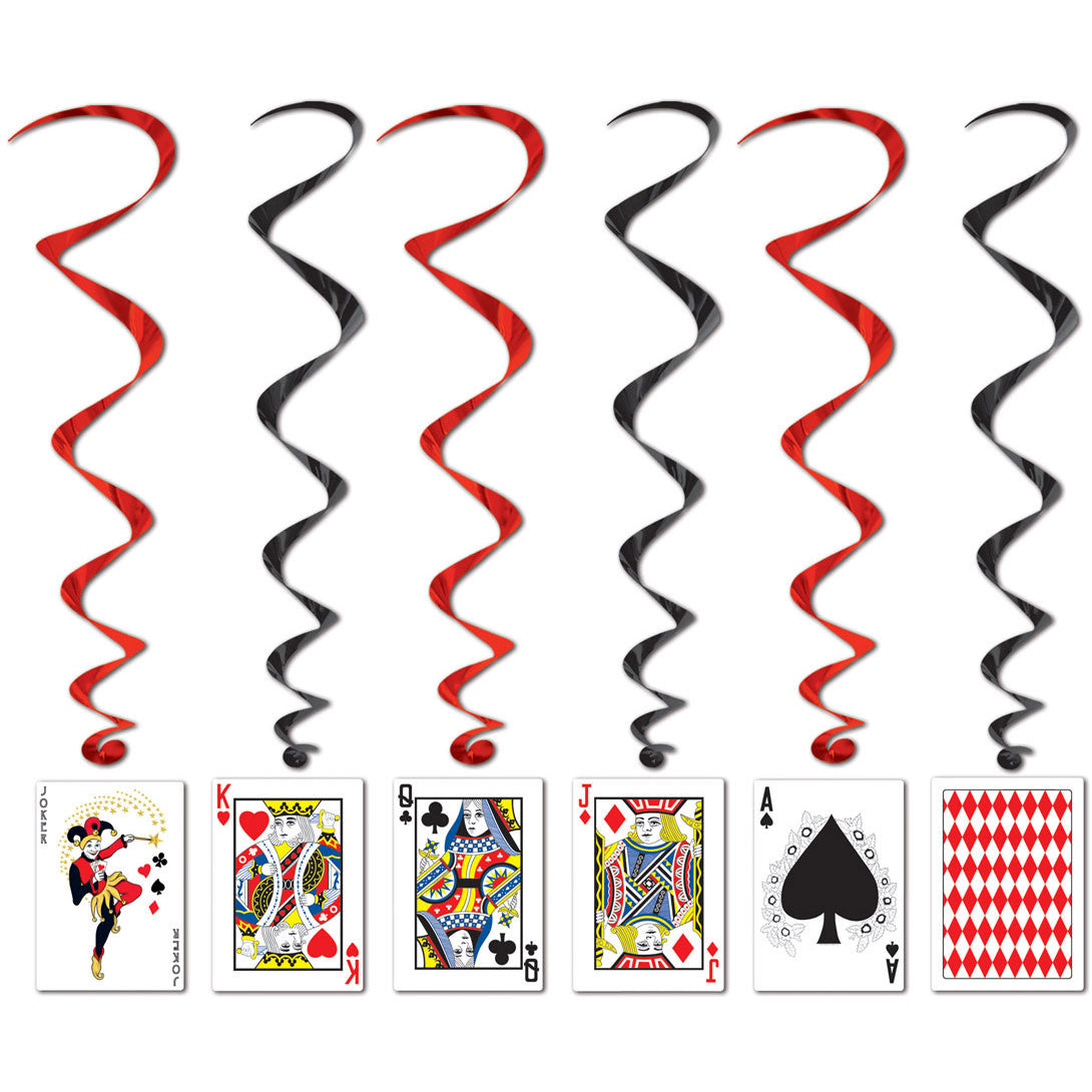 Playing Card Whirls
