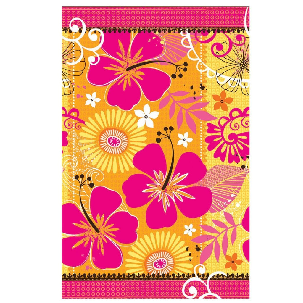 Tropical Heat Plastic Table Cover
