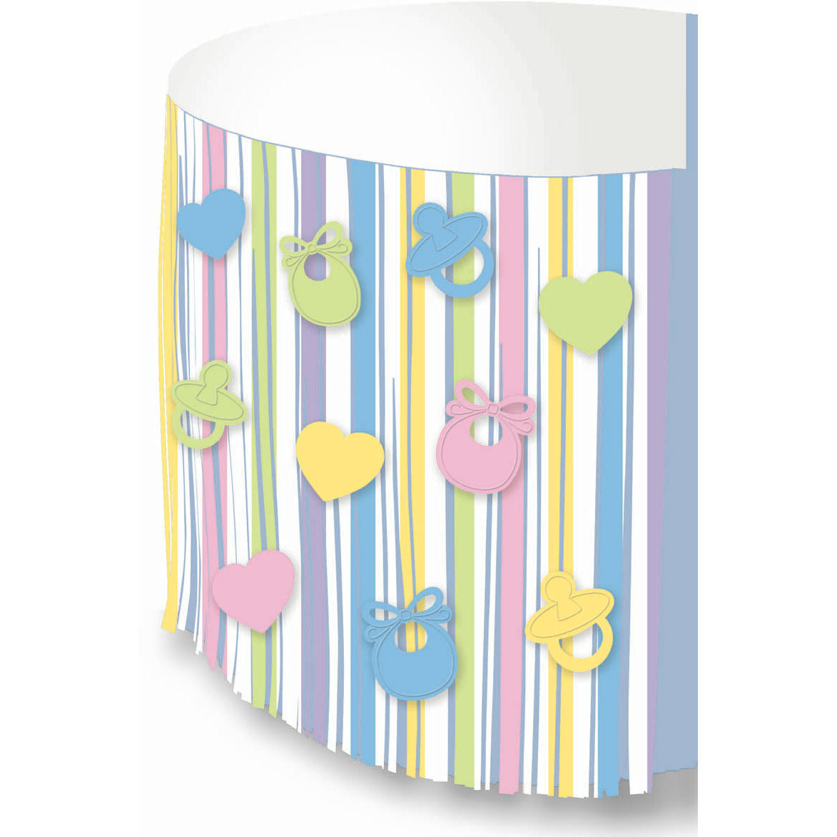 Baby Shower Table Skirt (1 ct)