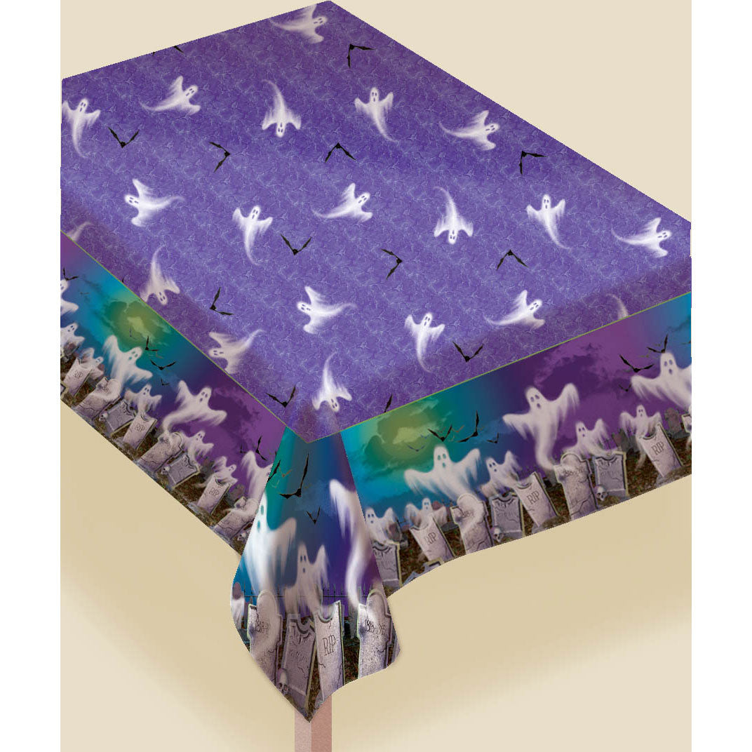 Mostly Ghostly Fabric Tablecover