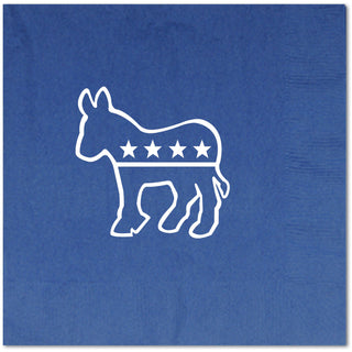 Democratic Blue Luncheon Napkins