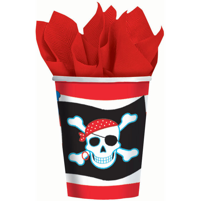 Pirate Party 9oz Paper Cups (8ct)