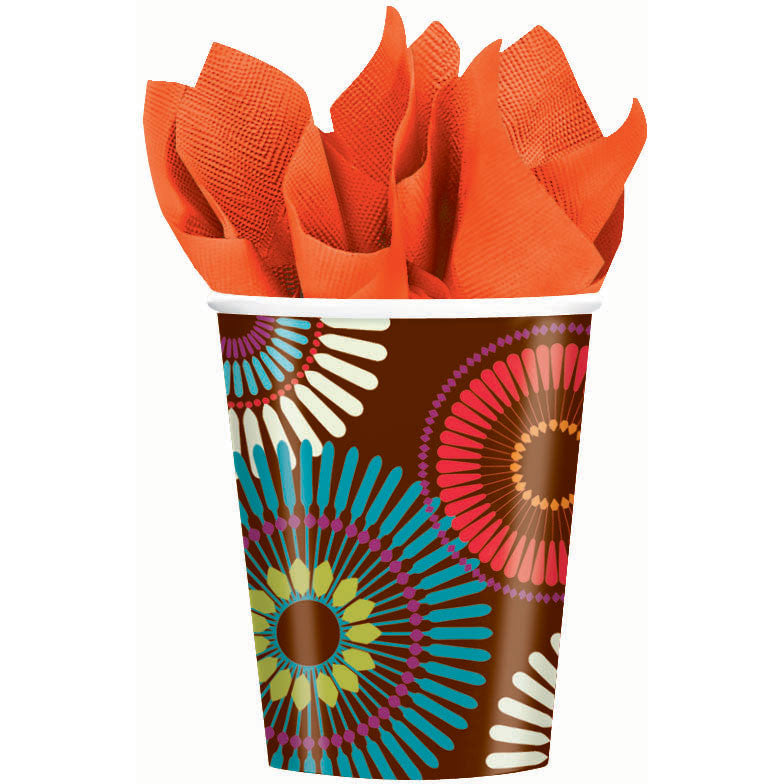 Modern Motif 9oz Paper Cups (8ct)