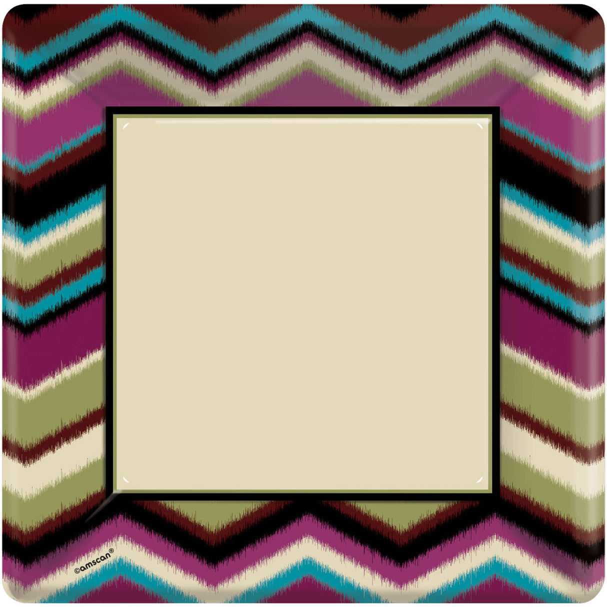 Fashion Stripes Banquet Plates (8ct)