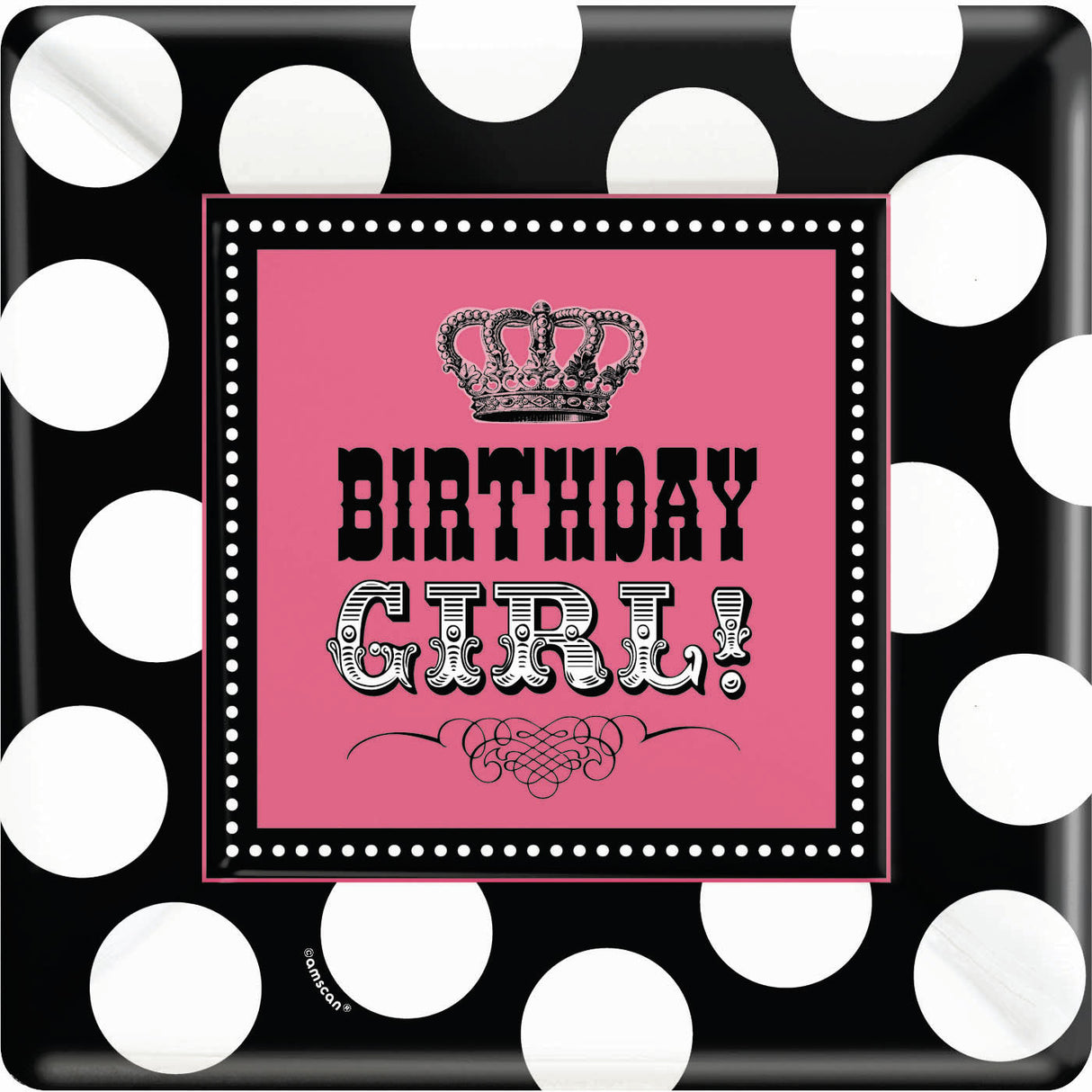 Rocker Princess Banquet Plates (8ct)