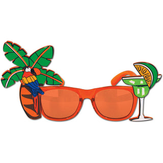 Palm and Parrot Fancy Frames