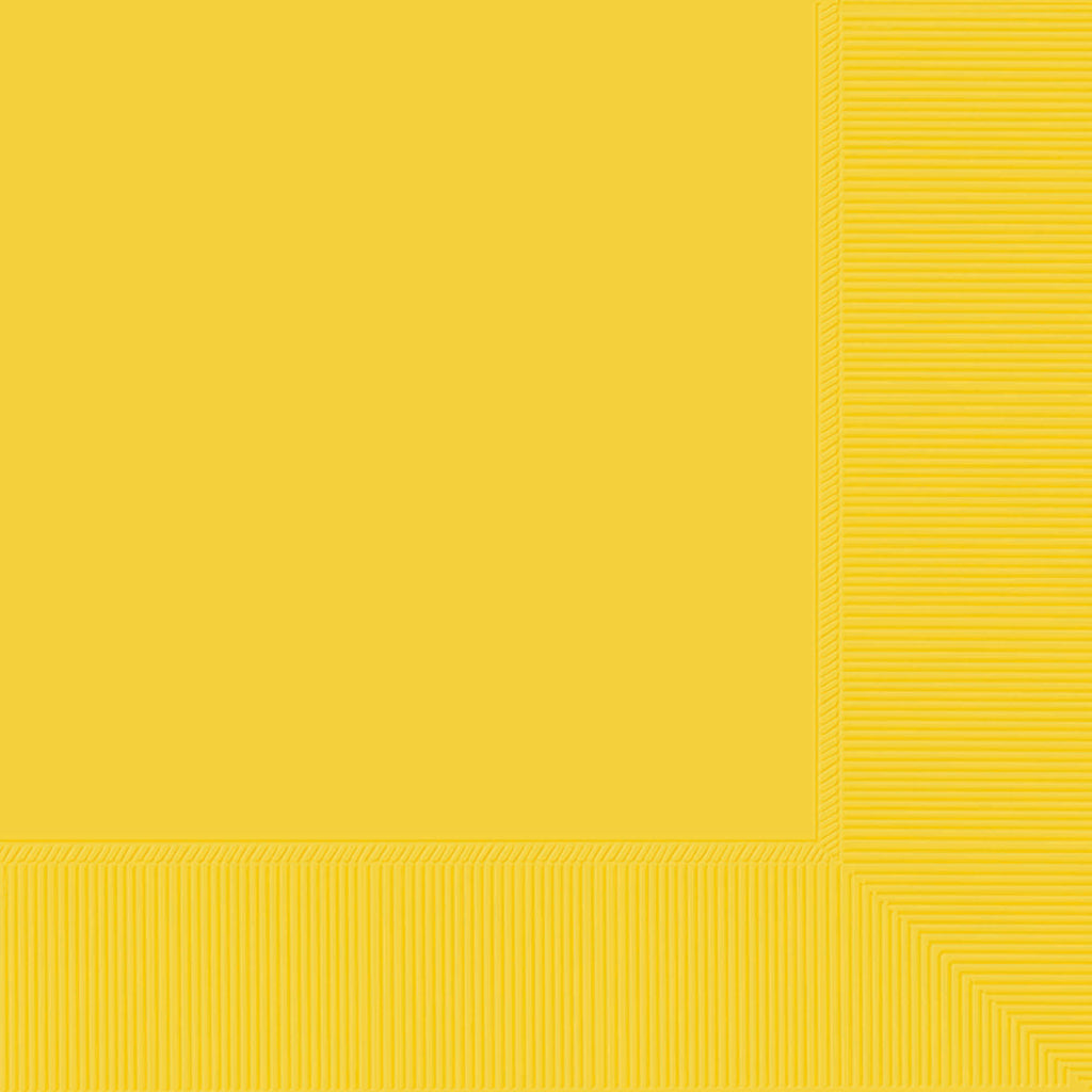 Yellow Sunshine Big Party Pack Dinner Napkin 50 ct