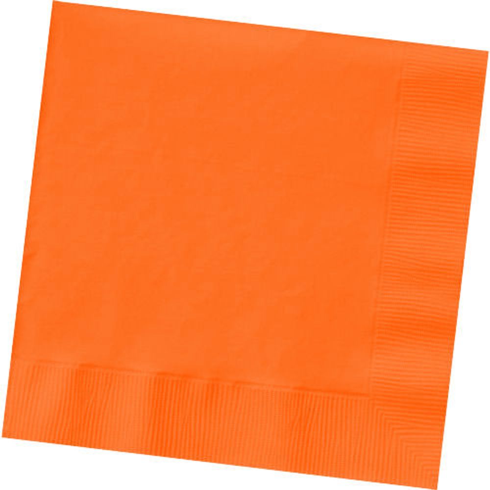Orange Peel Big Party Pack Dinner Napkin 50 ct
