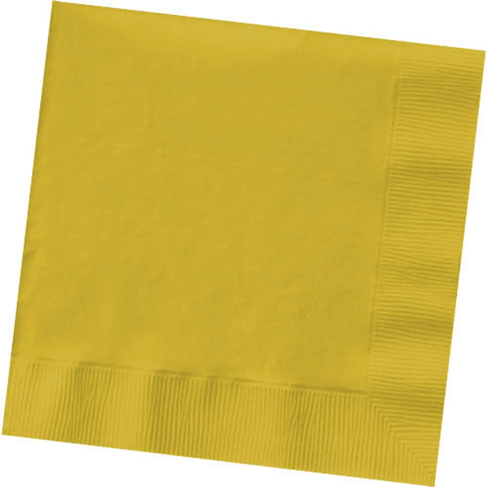 Yellow Sunshine Big Party Pack Dinner Napkin 50 ct