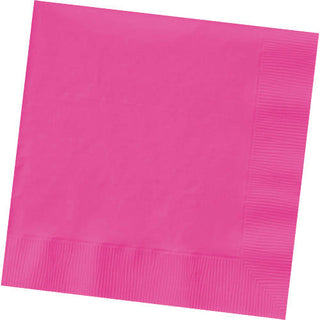 Bright Pink Dinner Napkins (50ct)