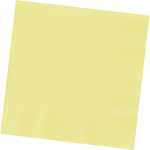Light Yellow Big Party Pack Dinner Napkin 50 ct