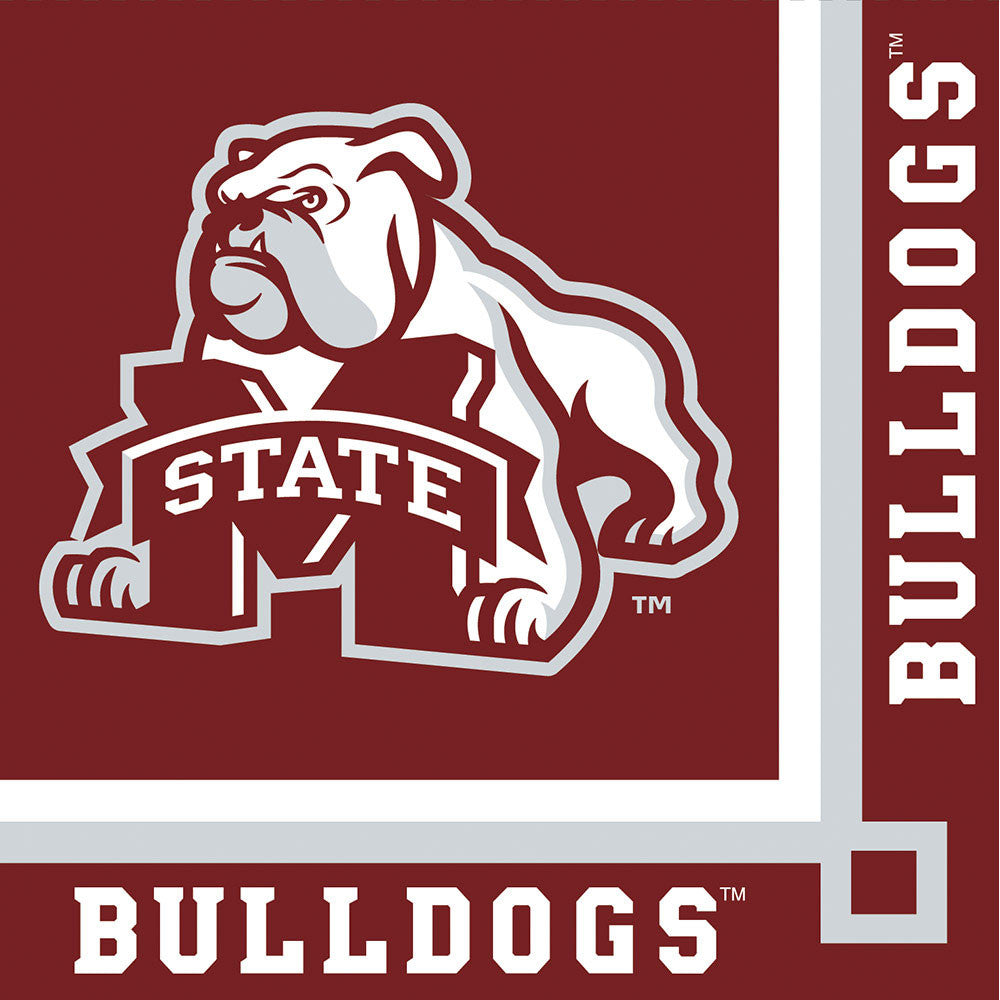 Mississippi State Beverage Napkins (20ct)