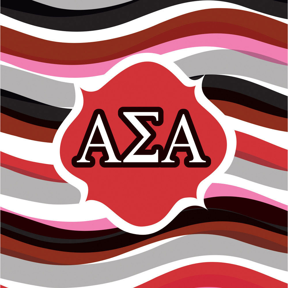 Alpha Sigma Alpha Beverage Napkins (50ct)