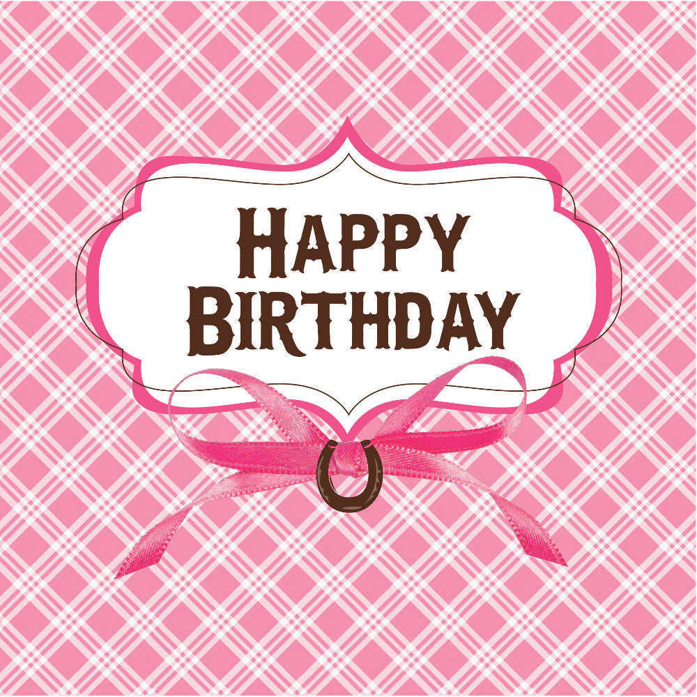 Heart My Horse Birthday Luncheon Napkins (16ct)