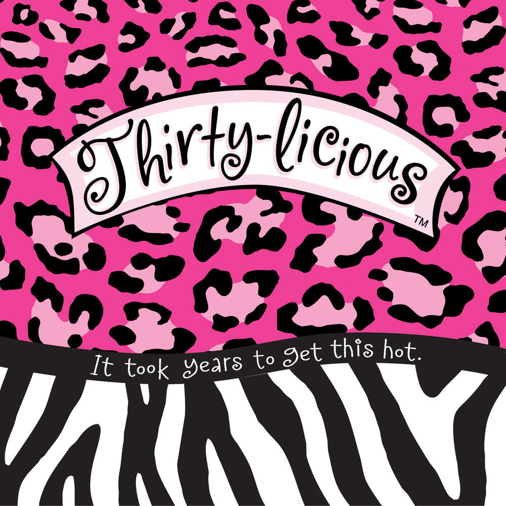 Thirty-licious Luncheon Napkins (16ct)